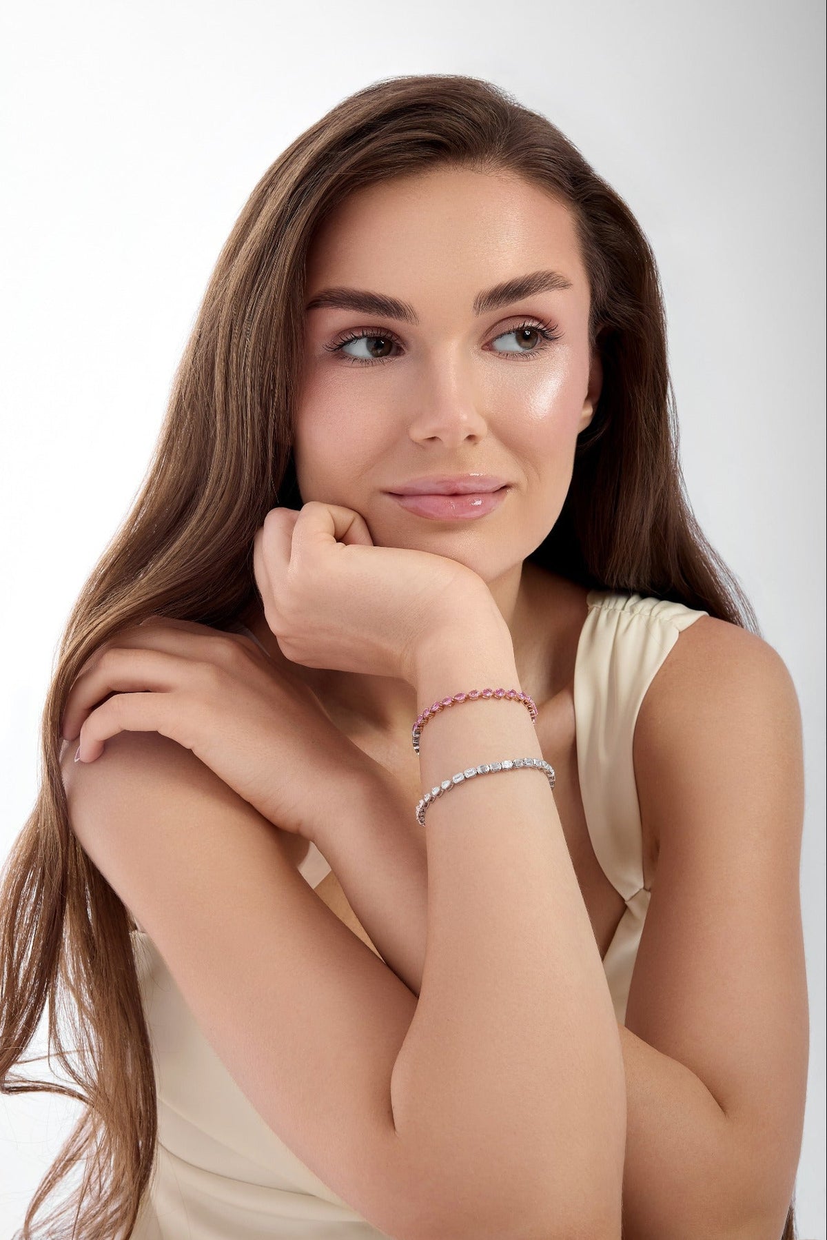 Lou Two Sides Tennis Bracelet