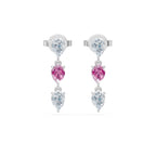 Lou Pear Trio Earrings