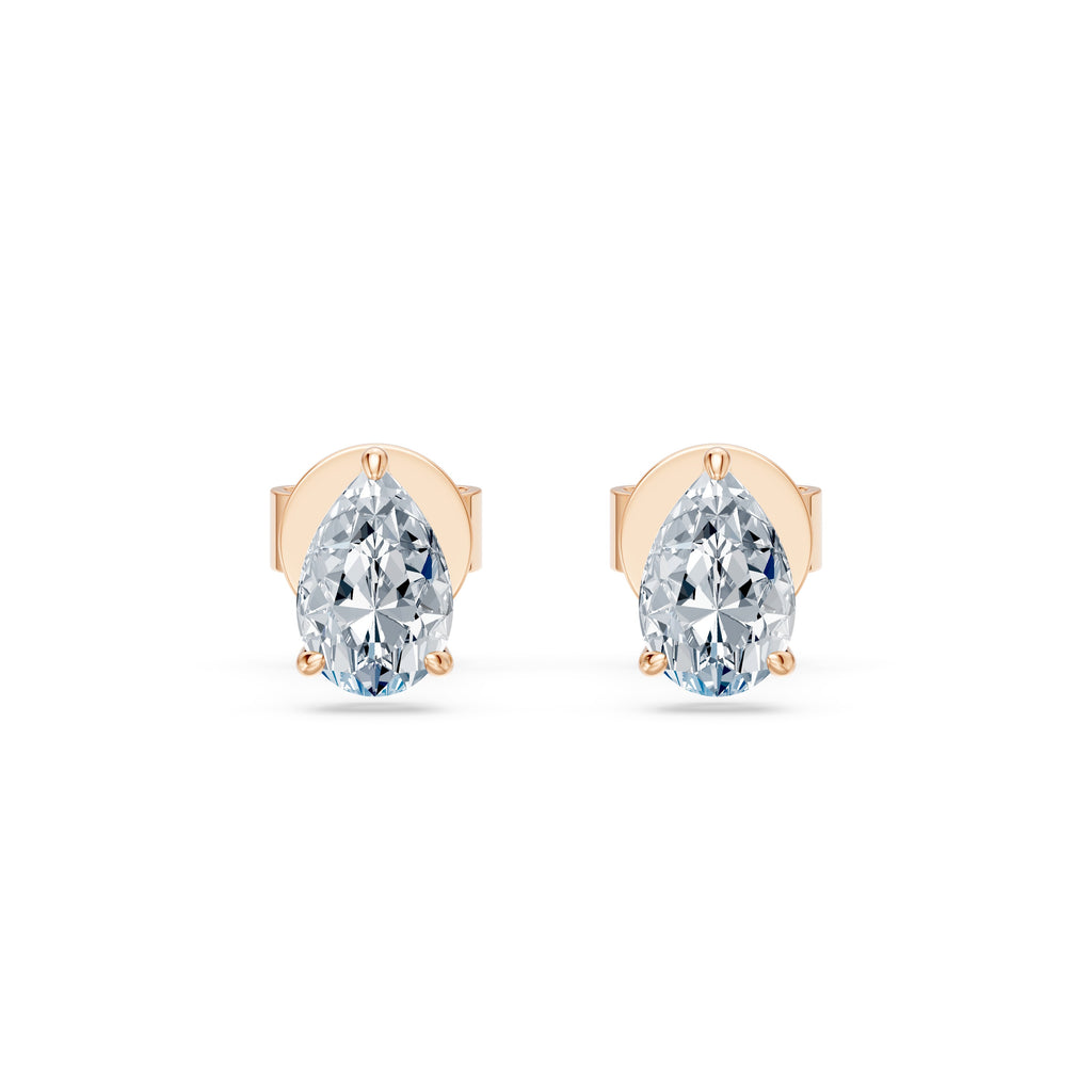 Pear Stud Earrings