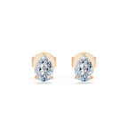 Pear Stud Earrings