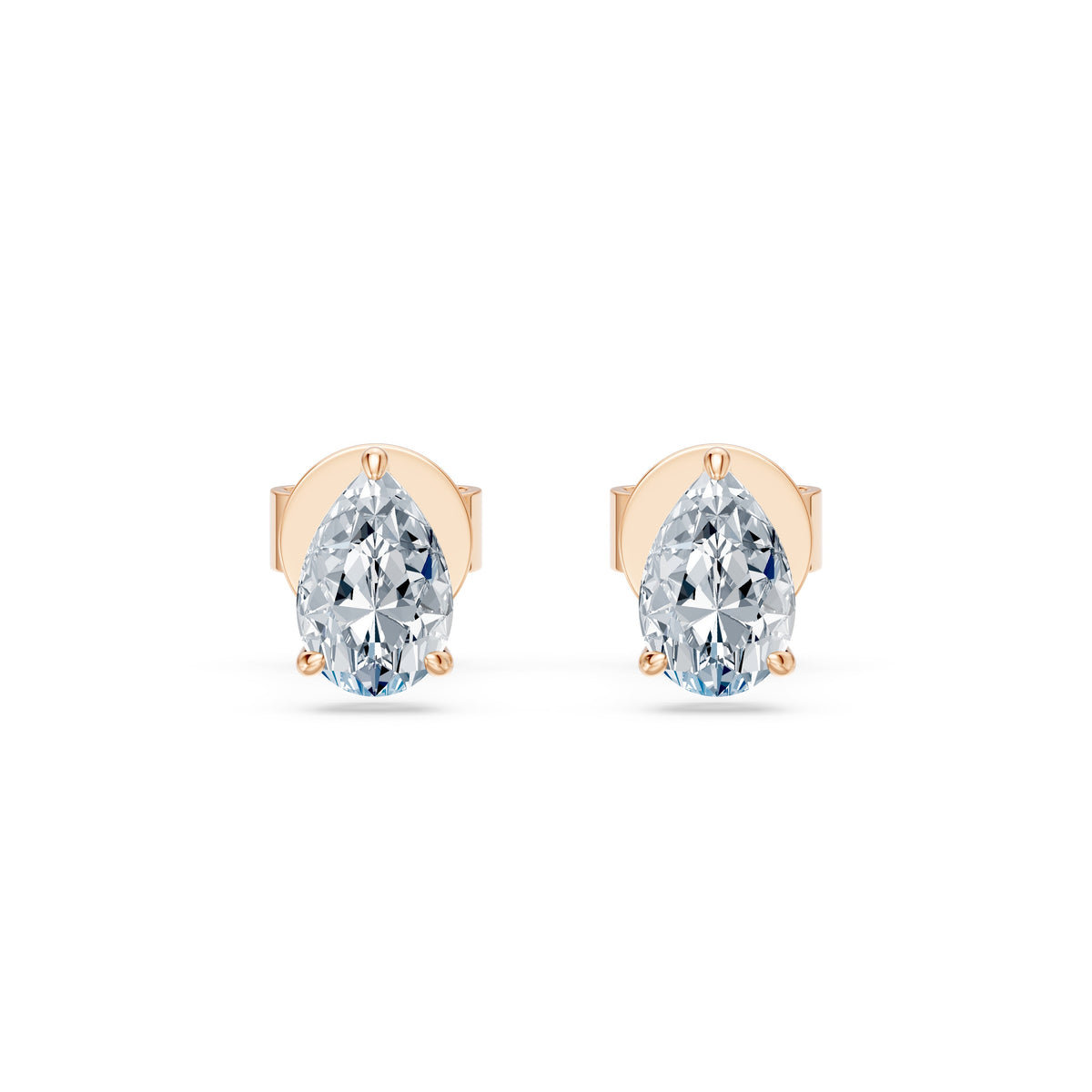 Pear Stud Earrings