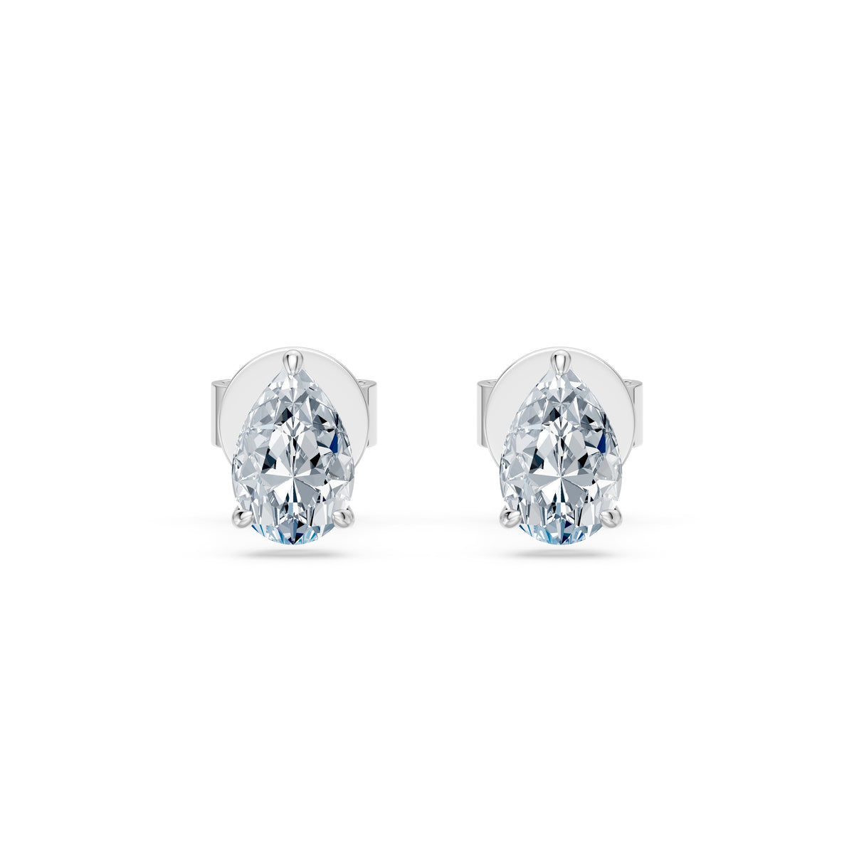 Pear Stud Earrings