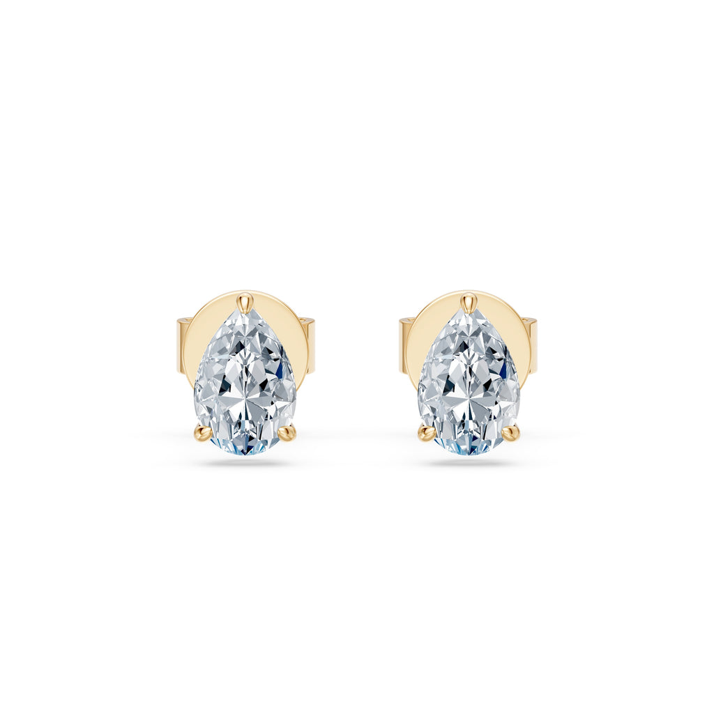 Pear Stud Earrings
