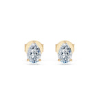 Pear Stud Earrings