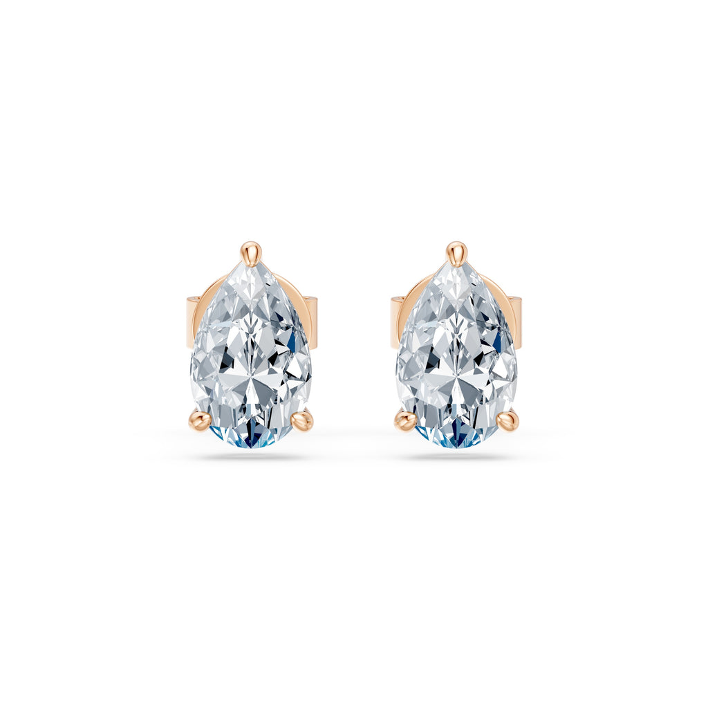 Pear Stud Earrings