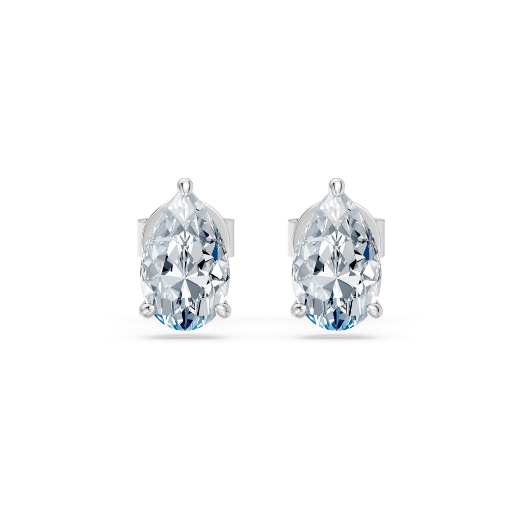 Pear Stud Earrings