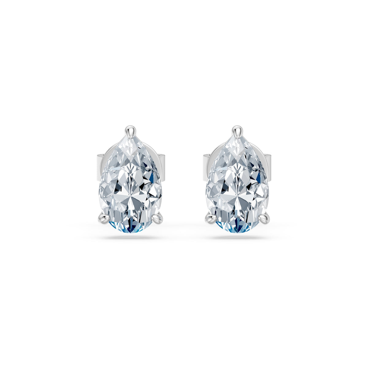Pear Stud Earrings